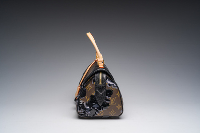 Sac &agrave; main Louis Vuitton 'Fleur de Jais Carrousel', Marc Jacobs, automne/hiver 2010