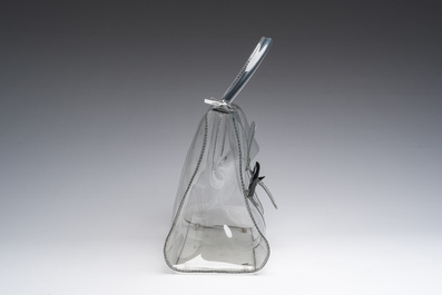 Sac &agrave; main 'Brillant Noces d'Or' en vinyle transparent &agrave; l'occasion du 50&egrave;me anniversaire du mod&egrave;le iconique 'Brillant', Delvaux, Belgium, (2008)