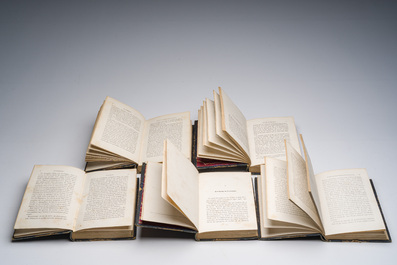 Victor Hugo (1802-1885): Les Mis&eacute;rables, Brussels, Lacroix, Verboeckhoven &amp; Cie, 1862, 10 vols.