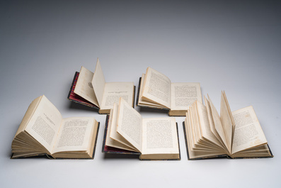 Victor Hugo (1802-1885): Les Mis&eacute;rables, Brussels, Lacroix, Verboeckhoven &amp; Cie, 1862, 10 vols.