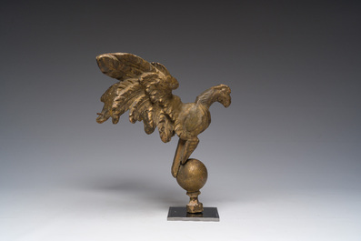 Sculpture du Saint-Esprit en bois dor&eacute; et sculpt&eacute;, 19&egrave;me si&egrave;cle