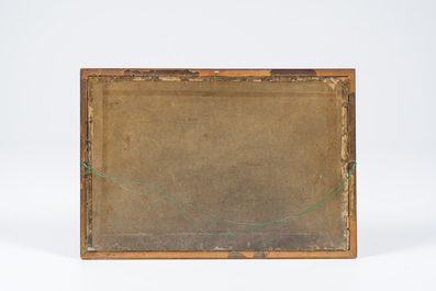 Jules Merckaert (1872-1924) and Vital Keuller (1866-1945): Two landscapes, watercolour on paper, one dated (19)40