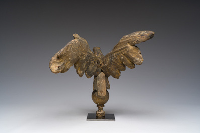 Sculpture du Saint-Esprit en bois dor&eacute; et sculpt&eacute;, 19&egrave;me si&egrave;cle