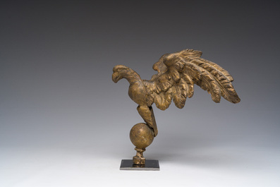 Sculpture du Saint-Esprit en bois dor&eacute; et sculpt&eacute;, 19&egrave;me si&egrave;cle