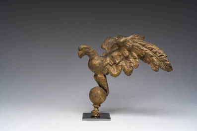 Sculpture du Saint-Esprit en bois dor&eacute; et sculpt&eacute;, 19&egrave;me si&egrave;cle