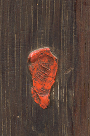 French school, follower of Giovanni Battista Salvi da Sassoferrato (1609-1685): The praying Madonna, oil on panel, late 18th C.