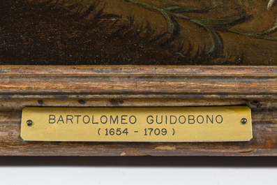 &Eacute;cole flamande, suiveur de Th&eacute;odore Boeyermans (1620-1678): L'extase de sainte Rosalie de Palerme, huile sur toile, vers 1700