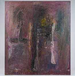 Karel Dierickx (1940-2014): 'Via Laietane', oil on canvas, dated 1990