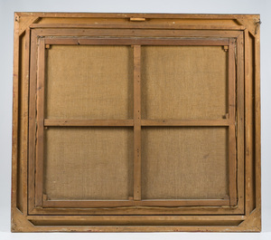 Piet Gillis (1887-1965): Landscape with farmhouse, oil on canvas, dated 1913