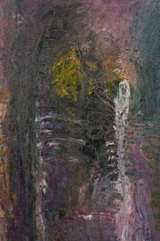 Karel Dierickx (1940-2014): 'Via Laietane', oil on canvas, dated 1990