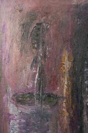 Karel Dierickx (1940-2014): 'Via Laietane', oil on canvas, dated 1990