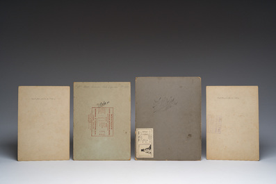 Frederick William Bolas (1871-1951) and Nelly Roberts (1872&ndash;1959): seven studies of orchids, mixed technique on paper