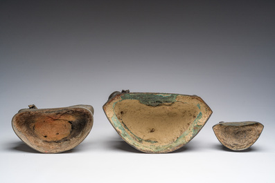 Three Thai bronze Buddha sculptures, Rattanakosin and later, 19th/20th C.