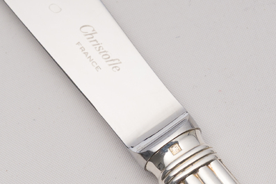 M&eacute;nag&egrave;re de 36 pi&egrave;ces, mod&egrave;le Aria, Christofle, France, 20&egrave;me si&egrave;cle