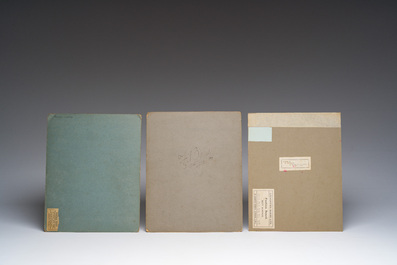 Frederick William Bolas (1871-1951) and Nelly Roberts (1872&ndash;1959): seven studies of orchids, mixed technique on paper