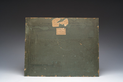 Ivan Petrovich Prjanisnikov (1841-1909): L'escorte du prisonnier, aquarelle sur papier