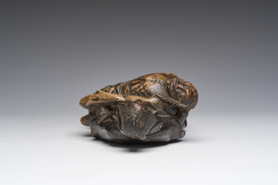 Pi&eacute;ta en bois sculpt&eacute; et patin&eacute;, Espagne, fin du 18&egrave;me si&egrave;cle