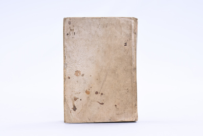 Album de cartes composites &agrave; l'usage des voyageurs, reliure en cuir de veau, e.a. de Wit, Visscher, Frickx, 18&egrave;me si&egrave;cle