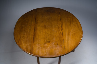 Table 'gateleg' en acajou, Irlande, 19&egrave;me si&egrave;cle