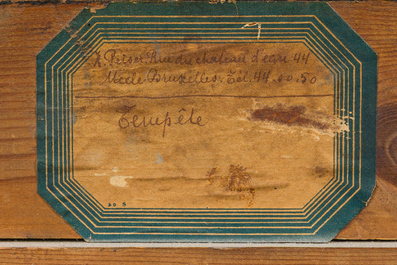 Kurt Peiser (1887-1962): 'Temp&ecirc;te' (storm), olie op doek