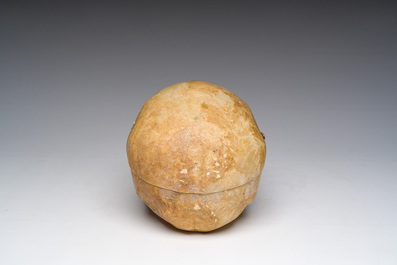 Un cr&acirc;ne d'&eacute;tude ancien et plusieurs fragments d'os