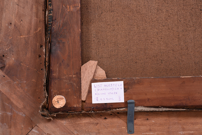 Charles Picqu&eacute; (1799-1869): Portrait of a gentleman, oil on canvas, dated 1866