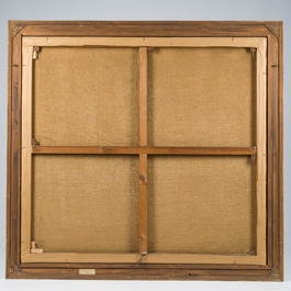 Albert Saverys (1886-1964): Winter landscape, oil on canvas