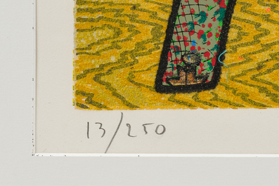 Enrico Baj (1924-2003): 'Particolare di Guernica', s&eacute;rigraphie en couleurs, &eacute;d. 13/250, (1973)