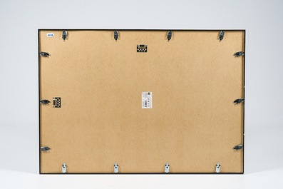 Pierre Alechinsky (1927): 'Ordre min&eacute;ral', etching and aquatint, ed. 78/99, dated 1980