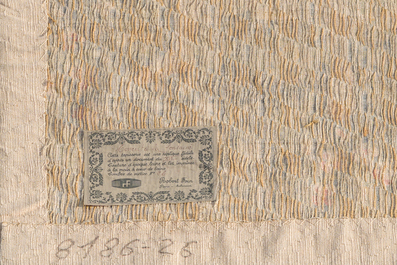 Tapisserie d'Aubusson &agrave; d&eacute;cor de 'Concert &agrave; la fontaine', Robert Four, Paris, France, 20&egrave;me si&egrave;cle