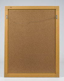 Roger Raveel (1921-2013): 'De schilderijenoptocht van 1978 te Machelen aan de Leie', lithograph in colours, ed. 110/110, (1979)