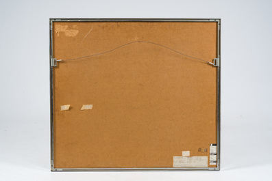 Luc Peire (1916-1994): 'Kit&egrave;ge', s&eacute;rigraphie en couleurs, &eacute;d. 50/100