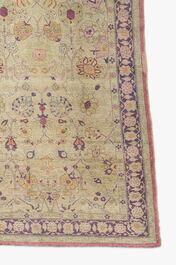 Een Perzisch Tabriz 'Haji Jalili' tapijt met floraal decor, wol op katoen, vroeg 20ste eeuw