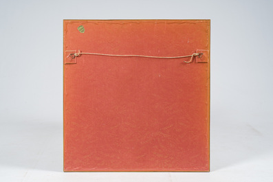 Rapha&euml;l De Buck (1902-1986): Deux &eacute;l&eacute;gantes, aquarelle et gouache sur papier