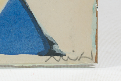 Roger M&uuml;hl (1929-2008): Trois lithographies en couleurs, &eacute;ditions diverses