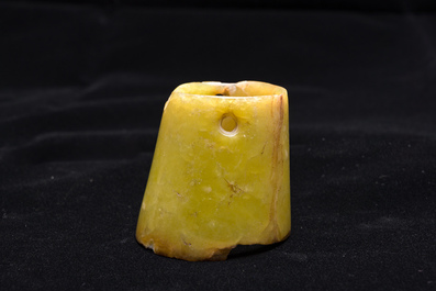 Collection vari&eacute;e d'objets en jade, Chine, probablement Ming et post&eacute;rieur