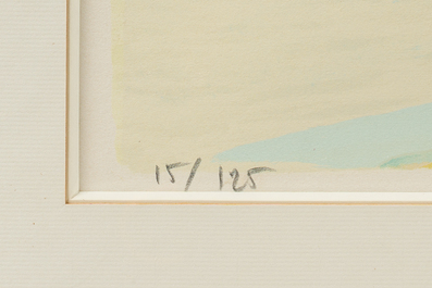 Roger M&uuml;hl (1929-2008): Trois lithographies en couleurs, &eacute;ditions diverses