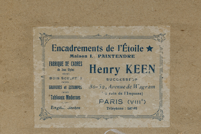 Quatre broderies verticales sur soie &agrave; d&eacute;cor d'oiseaux parmi des branches fleuries, Chine, 20&egrave;me si&egrave;cle