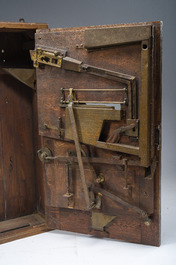 Machine &agrave; sous 'Bajazzo' &agrave; l'arlequin en bois, probablement Jentzsch &amp; Meerz, Allemagne, early 20th C.