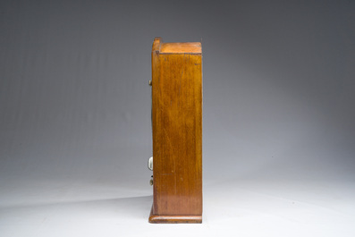 Machine &agrave; sous 'Le Pengouin' de type roulette en bois avec Alfred le pengouin, Bonzini &amp; Sopransi, France, ann&eacute;es 30