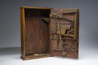 Machine &agrave; sous 'Bajazzo' &agrave; l'arlequin en bois, probablement Jentzsch &amp; Meerz, Allemagne, early 20th C.