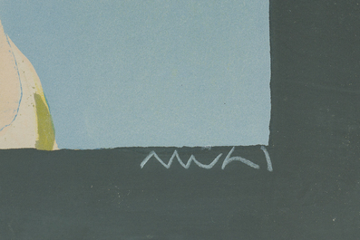 Roger M&uuml;hl (1929-2008): Trois lithographies en couleurs, &eacute;ditions diverses