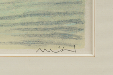 Roger M&uuml;hl (1929-2008): Trois lithographies en couleurs, &eacute;ditions diverses