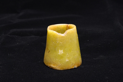 Collection vari&eacute;e d'objets en jade, Chine, probablement Ming et post&eacute;rieur