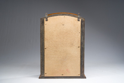 Machine &agrave; sous 'Le Pengouin' de type roulette en bois avec Alfred le pengouin, Bonzini &amp; Sopransi, France, ann&eacute;es 30