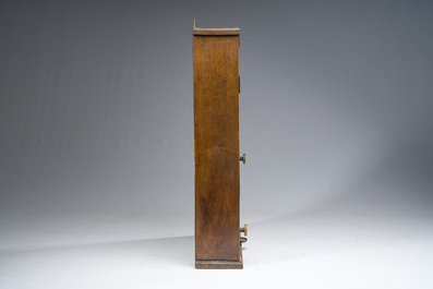 Machine &agrave; sous 'Bajazzo' &agrave; l'arlequin en bois, probablement Jentzsch &amp; Meerz, Allemagne, early 20th C.