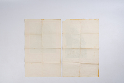 Trois affiches &eacute;lectorales du parti Rex dirig&eacute; par L&eacute;on Degrelle, dat&eacute;  1936