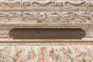Gustave De Smet (1877-1943): Paysage d'&eacute;t&eacute; avec meules de foin, huile sur toile