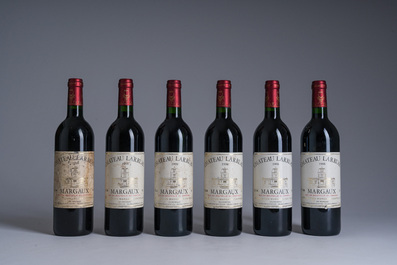 1998 Ch&acirc;teau Larruau, Margaux, 6 bouteilles