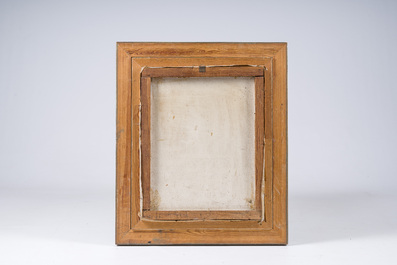 Cl&eacute;ment Serneels (1912-1991): Portrait d'une dame africaine, huile sur toile, dat&eacute; (19)42